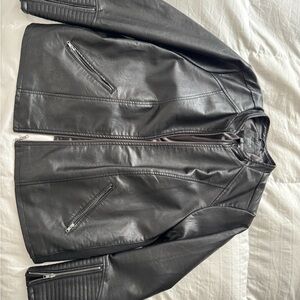 Torrid Black Leather Jacket